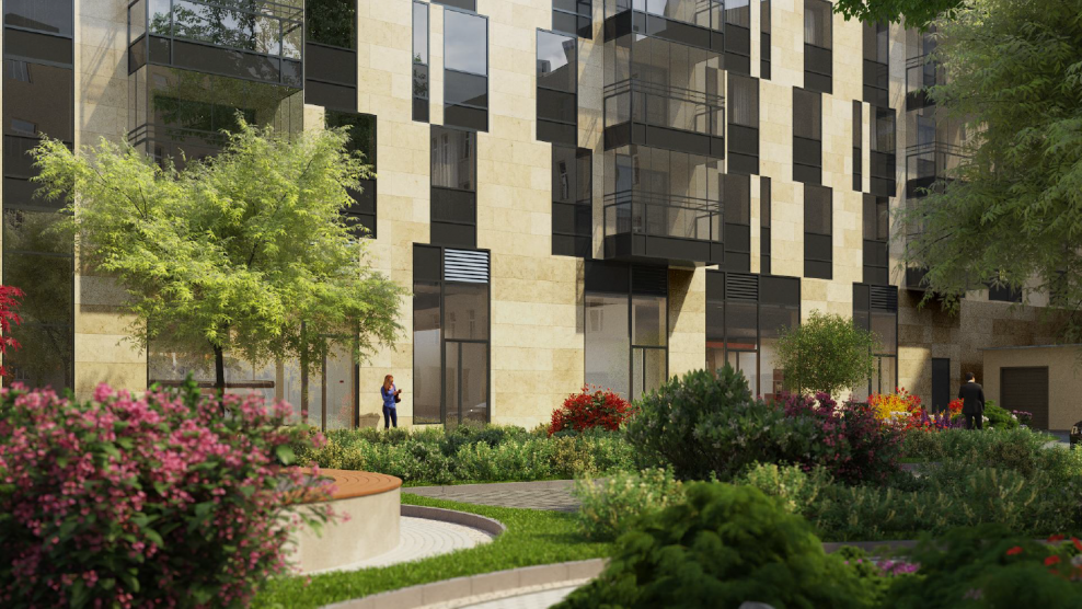 жк yes оформление здания